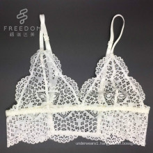 China bra factory wholesale and customized long line sexy transparent women bra, encaje sexy bralette, hot sexy women underwear